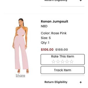 Ronan jumpsuit NBD